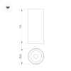 Светильник SP-GABI-SURFACE-R60-12W Day4000 (BK, 60 deg, 230V) (Arlight, IP40 Металл, 5 лет)