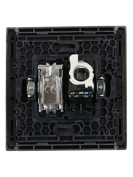 Фортепиано ваниль механизм RJ45+TV скрытая 2-ая 