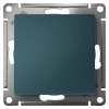 AtlasDesign переключатель скрытая изумруд 1кл 10А IP20 