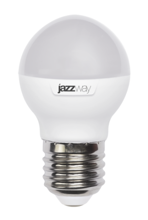Лампа шар свд Е27 11Вт 3000К 980лм G45 матовый Jazzway