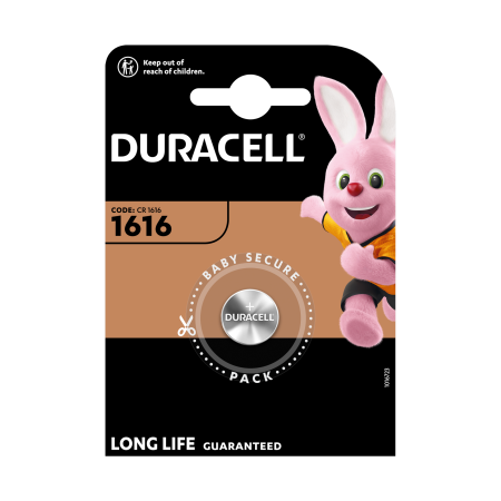 Батарейка дисковая CR1616 BL1 Duracell 