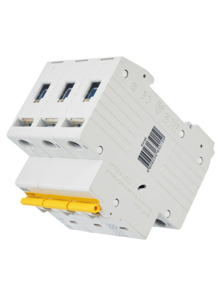 купить Автомат 3Р 10А C 6кА ВА47-60М IEK в Иванове Автомат 3Р 10А C 6кА ВА47-60М IEK