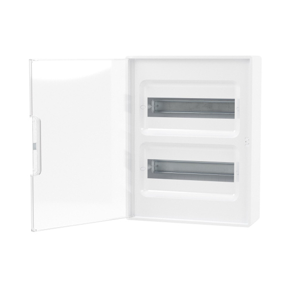 купить Бокс 24мод навесной белый прозрачная дверь IP40 FRAME DKC в Иванове Бокс 24мод навесной белый прозрачная дверь IP40 FRAME DKC