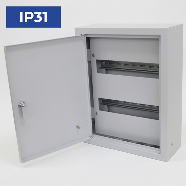 Корпус ЩРн-24з 395*310*125мм серый IP31 Электростандарт