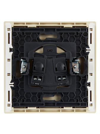 купить Фортепиано ваниль розетка скрытая 1-мест IP20  в Иванове Фортепиано ваниль розетка скрытая 1-мест IP20