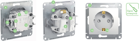 купить Глосса графит переключатель перекрестный 1кл скрытая 10А IP20  в Иванове Глосса графит переключатель перекрестный 1кл скрытая 10А IP20