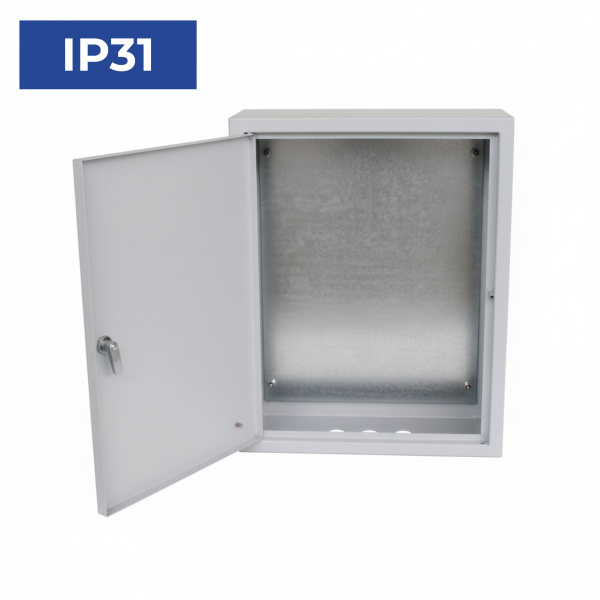 Корпус ЩМП-2-1 500*400*150мм IP31 металл серый Электростандарт 