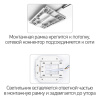 Светильник потолочный свд 30Вт 4000К 2400лм круг белый OPAL Jazzway d260X55