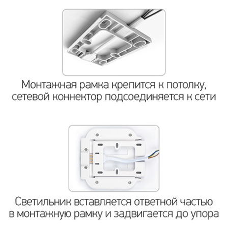 Светильник потолочный свд 30Вт 4000К 2400лм круг белый OPAL Jazzway d260X55