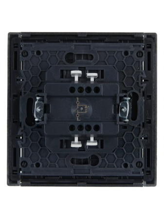 купить Фортепиано сталь выключатель 1кл с подсветкой скрытая 10А IP20  в Иванове Фортепиано сталь выключатель 1кл с подсветкой скрытая 10А IP20