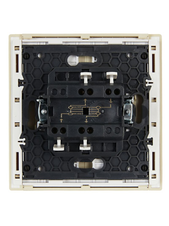 купить Фортепиано ваниль переключатель перекрестный 1кл скрытая 10А IP20  в Иванове Фортепиано ваниль переключатель перекрестный 1кл скрытая 10А IP20