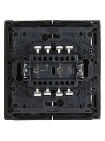 купить Фортепиано серый переключатель 2кл с подсветкой скрытая 10А IP20  в Иванове Фортепиано серый переключатель 2кл с подсветкой скрытая 10А IP20