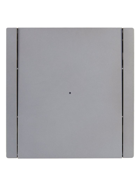 Фортепиано сталь выключатель 1кл с подсветкой скрытая 10А IP20 