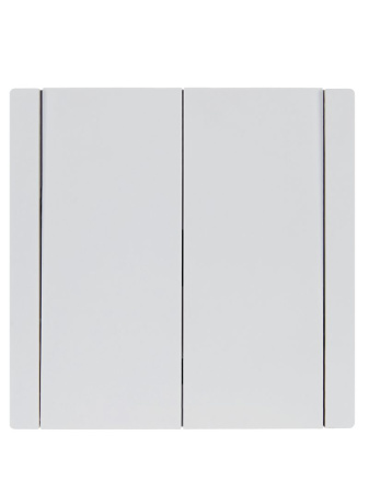 Фортепиано белый выключатель 2кл скрытая 10А IP20 