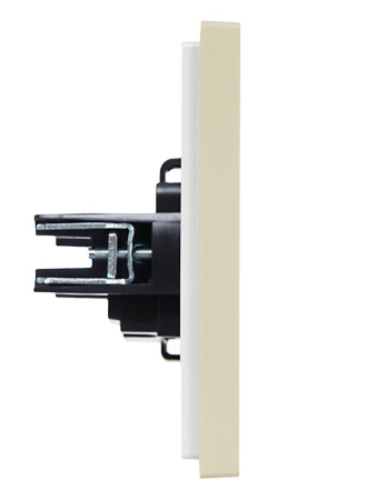 купить Фортепиано ваниль розетка скрытая 1-мест IP20  в Иванове Фортепиано ваниль розетка скрытая 1-мест IP20