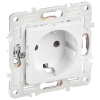 купить Сканди арктический белый розетка скрытая 1-мест заземление IP20 в Иванове Сканди арктический белый розетка скрытая 1-мест заземление IP20