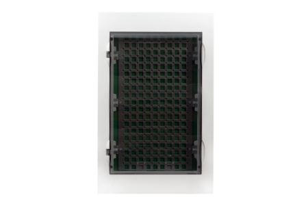 Бокс 36мод встраиваемый  белый прозрачная дверь IP41 City9 Box Systeme Electric СЛАБОТОЧНЫЙ