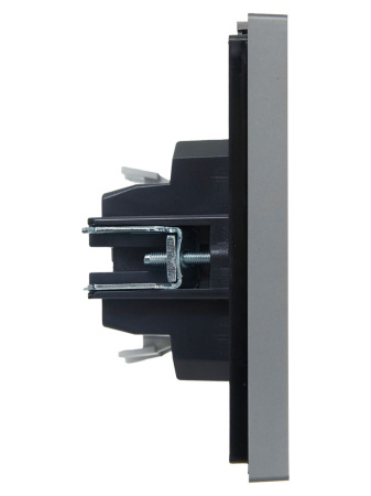 купить Фортепиано сталь переключатель 1кл с подсветкой скрытая 10А IP20  в Иванове Фортепиано сталь переключатель 1кл с подсветкой скрытая 10А IP20