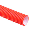 купить Труба гофра 63мм ПНД тяжелая двустенная 50м IEK красный  в Иванове Труба гофра 63мм ПНД тяжелая двустенная 50м IEK красный