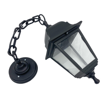 купить Светильник садово-парковый подвесной 60Вт E27 пластик черный IP44 4х гранный в Иванове Светильник садово-парковый подвесной 60Вт E27 пластик черный IP44 4х гранный