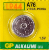 Батарейка дисковая G13 (357, LR1154, LR44) штучно ФАZA 