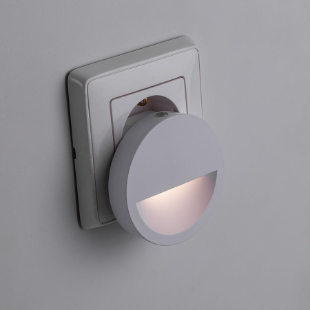 купить Ночник свд 0,5Вт белый 3000K, круг в Иванове Ночник свд 0,5Вт белый 3000K, круг