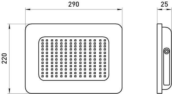купить Прожектор свд 150Вт 4000К 15000лм черный IP65 120° Стандарт ЭРА в Иванове Прожектор свд 150Вт 4000К 15000лм черный IP65 120° Стандарт ЭРА
