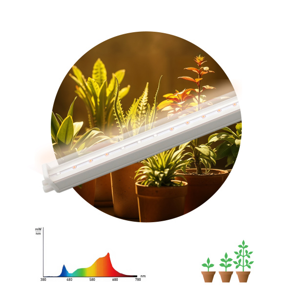 Фито светильник свд 24Вт 873мм белый IP20 ЭРА полный спектр