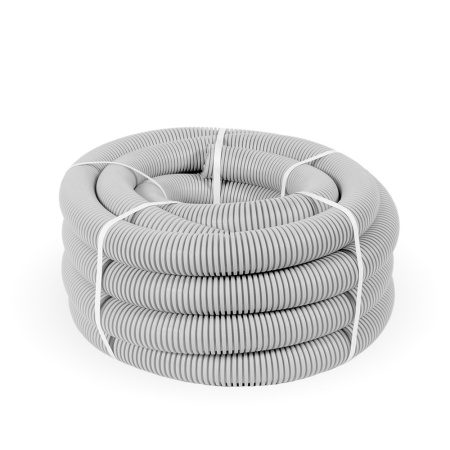 купить Труба гофра 50мм ПВХ 15м серый ПРОМРУКАВ с протяжкой в Иванове Труба гофра 50мм ПВХ 15м серый ПРОМРУКАВ с протяжкой