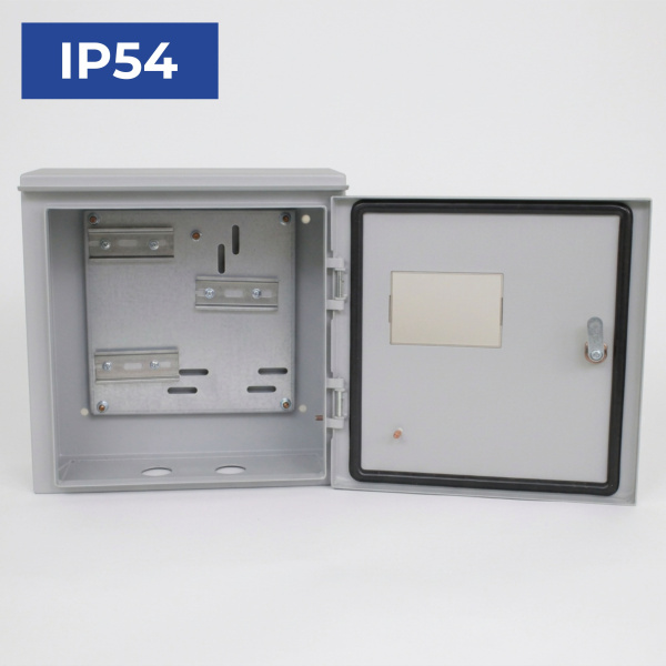 Корпус ЩУ-1/1-0 310*300*150мм серый IP54 Электростандарт