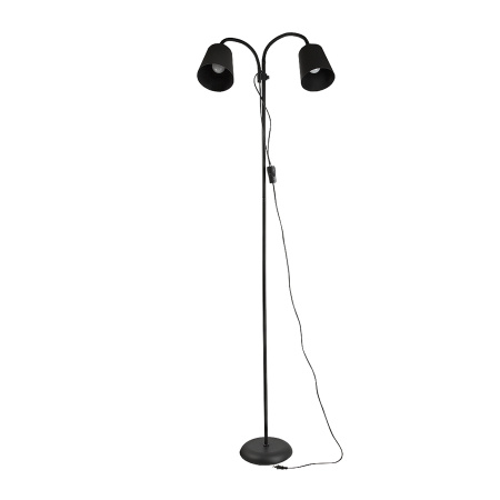 Торшер 2*60Вт E27 черный GFL-016