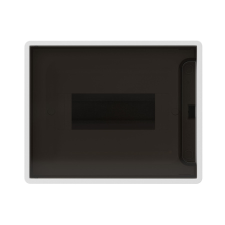 Бокс 8мод навесной белый дымчатая дверь IP40 FRAME DKC 
