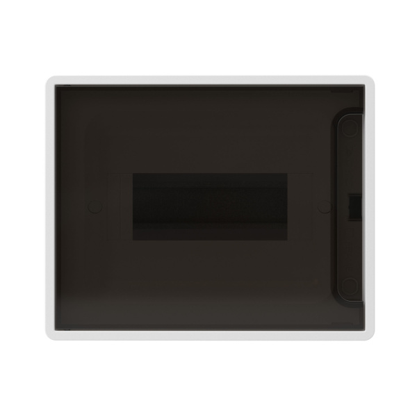 Бокс 8мод навесной белый дымчатая дверь IP40 FRAME DKC 