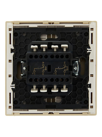 купить Фортепиано ваниль переключатель 2кл с подсветкой скрытая 10А IP20  в Иванове Фортепиано ваниль переключатель 2кл с подсветкой скрытая 10А IP20