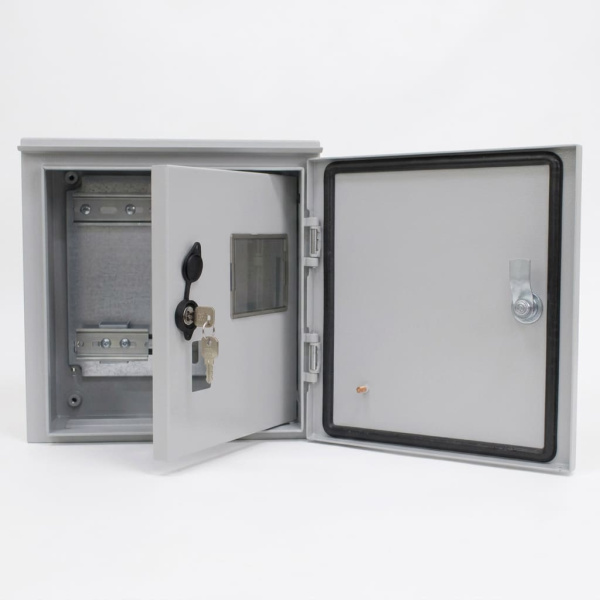 Корпус ЩУ-1/1-1 310*300*150мм серый IP54 Электростандарт