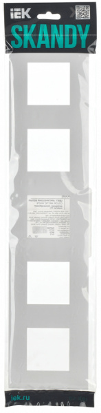 купить Сканди арктический белый  рамка 5-ая универсально в Иванове Сканди арктический белый  рамка 5-ая универсально