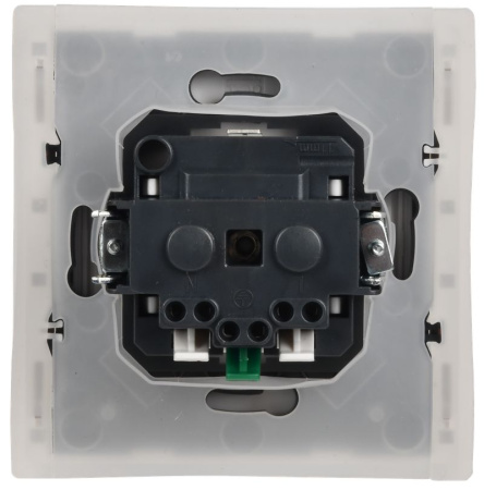 купить Фортепиано белый розетка скрытая 1-мест заземление с крышкой шторки IP44  в Иванове Фортепиано белый розетка скрытая 1-мест заземление с крышкой шторки IP44