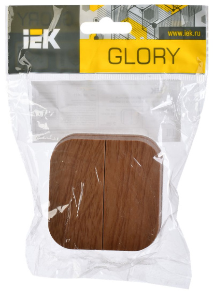 купить Глори дуб выключатель 2кл открытая 10А IP20   в Иванове Глори дуб выключатель 2кл открытая 10А IP20