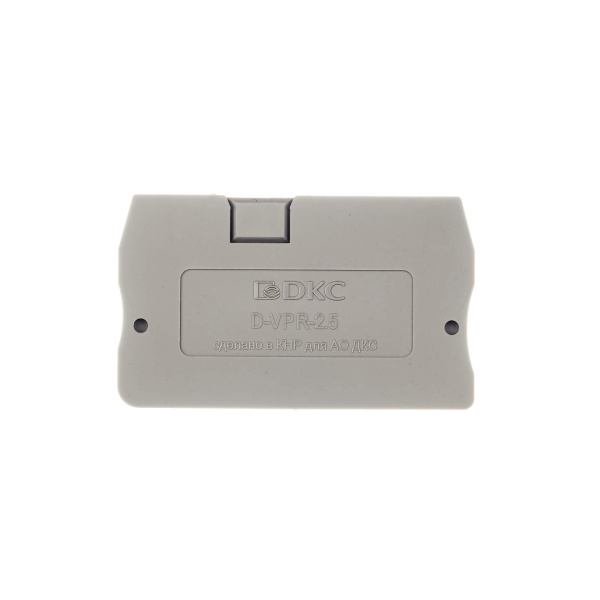 Изолятор торцевой для клемм VPR-2.5 DKC