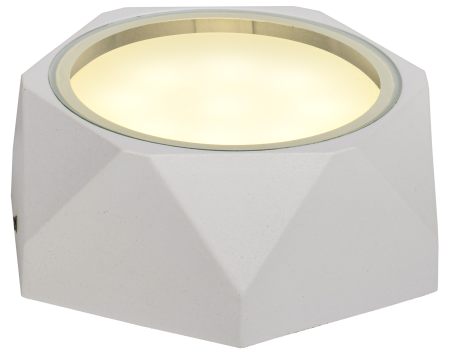 купить Светильник настенный 1*15Вт GX53 IP65 белый металл IEK в Иванове Светильник настенный 1*15Вт GX53 IP65 белый металл IEK