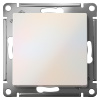 AtlasDesign жемчуг переключатель 1кл скрытая 10А IP20 