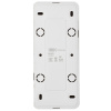 Глори белый розетка открытая 3-мест заземление IP20 
