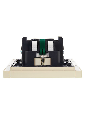 купить Фортепиано ваниль розетка скрытая 1-мест з/к шторки быстрозажим. клем. IP20  в Иванове Фортепиано ваниль розетка скрытая 1-мест з/к шторки быстрозажим. клем. IP20