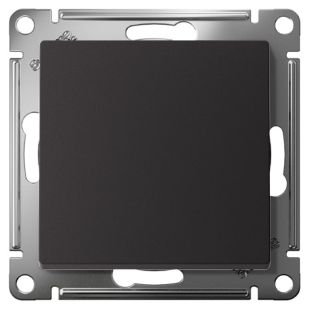 AtlasDesign карбон переключатель 1кл скрытая 10А IP20 
