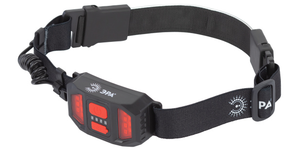 Фонарь головной СВД гибкий 5Вт 350лм аккумулятор IP40 ЭРА GA-807 Кибер