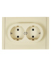 купить Фортепиано ваниль розетка скрытая 2-мест заземление шторки быстрозажим. клем. IP20  в Иванове Фортепиано ваниль розетка скрытая 2-мест заземление шторки быстрозажим. клем. IP20