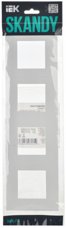 купить SKANDY Рамка 4-мест. SK-F04W арк. бел. IEK в Иванове SKANDY Рамка 4-мест. SK-F04W арк. бел. IEK