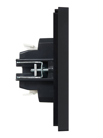 купить Фортепиано черный переключатель 2кл с подсветкой скрытая 10А IP20  в Иванове Фортепиано черный переключатель 2кл с подсветкой скрытая 10А IP20