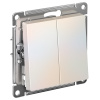 AtlasDesign жемчуг выключатель 2кл скрытая 10А IP20 