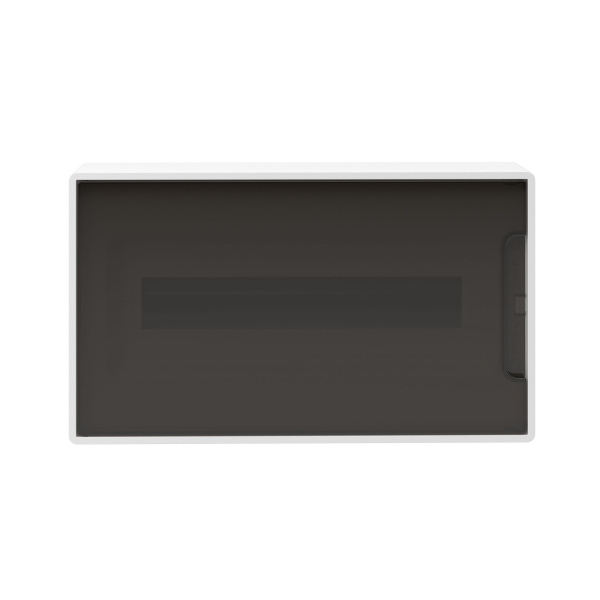 Бокс 18мод навесной белый дымчатая дверь IP40 FRAME DKC 